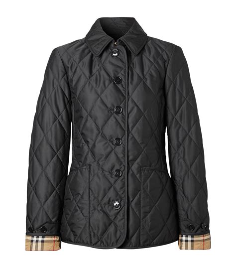 burberry field jacket women'|Burberry oversized lightweight parka jacket.